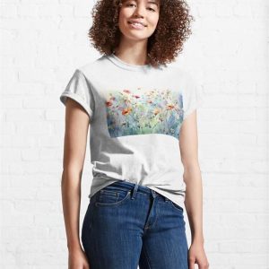 Melody Of Wildflowers 1 Classic T Shirt Unisex 4