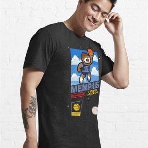 Memphis Grizzles 8 Bit Videogame Cart Essential T Shirt Hoodie 4