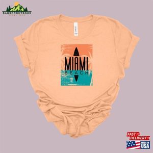 Miami Beach Shirt Girls Trip Palm Tree T-Shirt Unisex