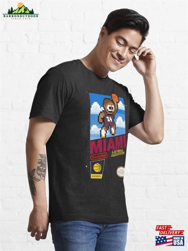 Miami Heat (8 Bit Videogame Cart) Essential T-Shirt Classic Sweatshirt