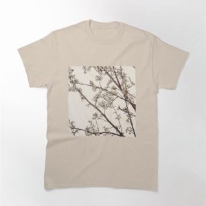 Minimal Copper Tree Blossoms Classic T-Shirt