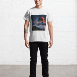 Moon Over The City Classic T Shirt Unisex Hoodie 4