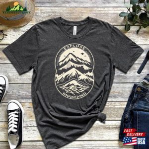 Mountain Hiking Shirt Nature Inspired T Shirt For Hike And Camping Outdoor Adventures Sweatshirt Hoodie 3