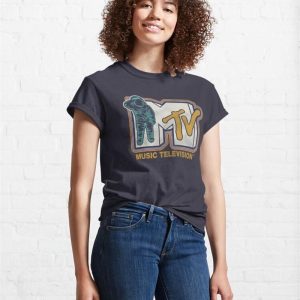 Mtv Vintage Music Television Retro Moonman Logo Classic T Shirt Sweatshirt Unisex 4