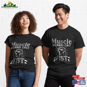 Muscle Wizards Cast Fist Classic T Shirt Hoodie Sweatshirt 3