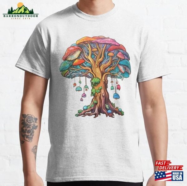 Mushroom Tree Classic T-Shirt Unisex