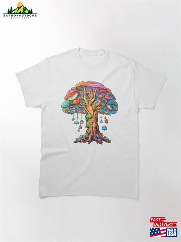 Mushroom Tree Classic T-Shirt Unisex