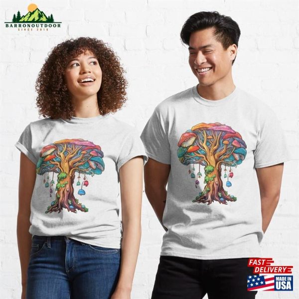 Mushroom Tree Classic T-Shirt Unisex