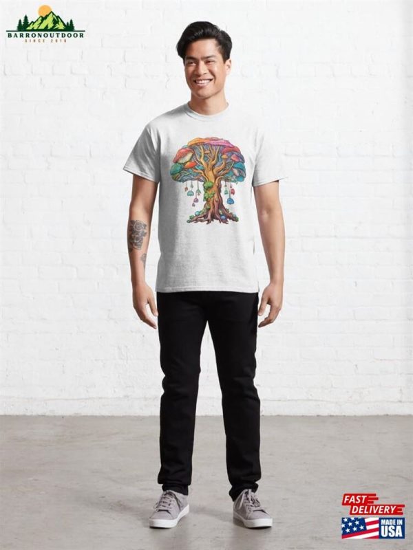 Mushroom Tree Classic T-Shirt Unisex