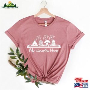 My Vacation Home Shirt Meet Me At Happy Place Disney Trip Shirts Unisex Hoodie