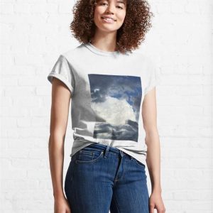 Nature Blue Sky Day Cloud Classic T Shirt 4