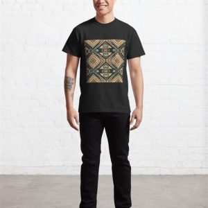 Navajo Native American Seamless Tribal Pattern Classic T Shirt Hoodie 3