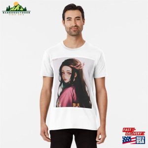 Nezuko Kamado Kimetsu No Yaiba (Demon Slayer) Premium T-Shirt Classic Unisex