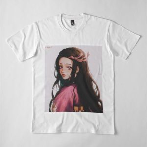 Nezuko Kamado Kimetsu No Yaiba Demon Slayer Premium T Shirt Classic Unisex 3