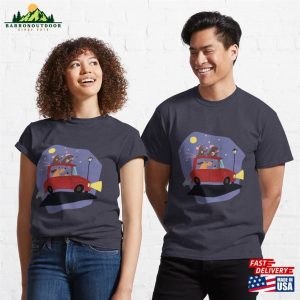 Night Ride Classic T Shirt Hoodie 3