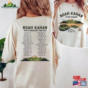 Noah Kahan Stick Season 2023 Tour Shirt Pop Music Gift For Fan Classic Hoodie