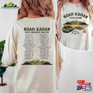 Noah Kahan Stick Season 2023 Tour Shirt Summer Camp Pop Music T-Shirt Classic