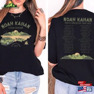 Noah Kahan Stick Season Tour 2 Sides Shirt Pop Music Unisex Sweatshirt