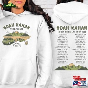 Noah Kahan Stick Season Tour 2 Sides Shirt Pop Music Unisex Sweatshirt 3