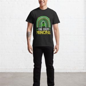 One Lucky Principal St Patricks Day Classic T Shirt 3