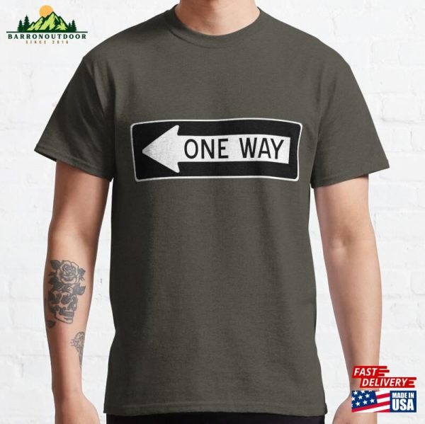 One Way Left Classic T-Shirt Hoodie