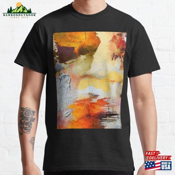 Orange Abstraction Classic T-Shirt Sweatshirt