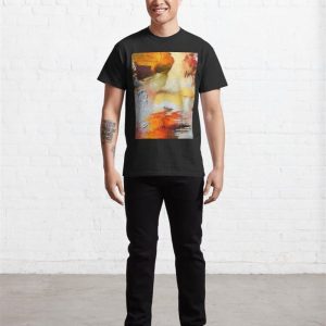 Orange Abstraction Classic T Shirt Sweatshirt 3