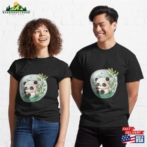 Panda Licious Chinese Food Bamboo Never Tasted So Good Classic T Shirt Sweatshirt Unisex 3