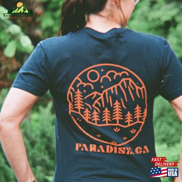 Paradise Ca Ridge Vibes T-Shirt 100 Cotton Unisex 2023 Limited Release Hoodie