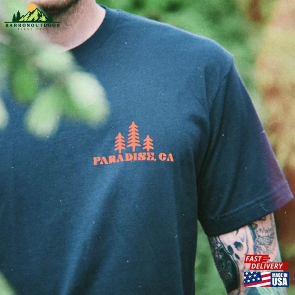 Paradise Ca Ridge Vibes T-Shirt 100 Cotton Unisex 2023 Limited Release Hoodie