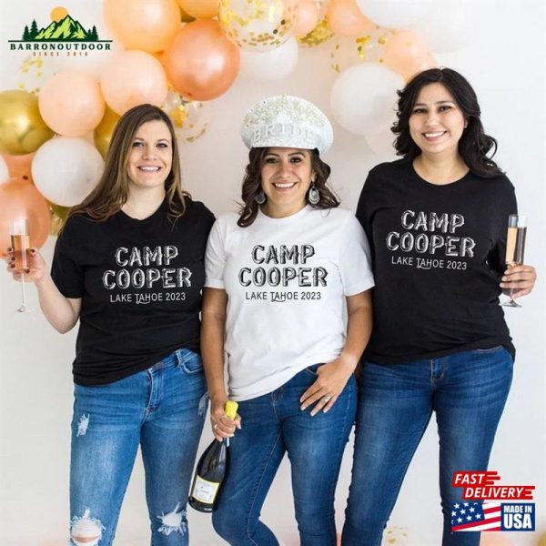 Personalized Camp Cooper Group Shirt Camping Trip Travel Unisex Hoodie