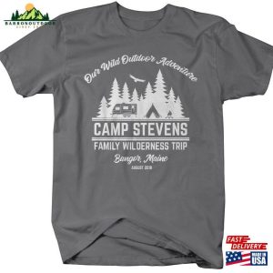 Personalized Camping T-Shirt Family Camp Trip Outdoor Adventure Tee Shirt Men Hoodie