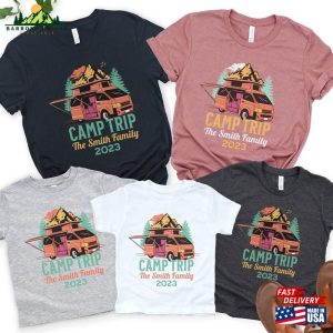 Personalized Family Camping Shirt Custom Camp T-Shirt Crew Classic Hoodie