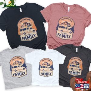 Personalized Family Camping Shirt Custom Camp T-Shirt Crew Sweatshirt