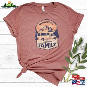 Personalized Family Camping Shirt Custom Camp T-Shirt Crew Sweatshirt