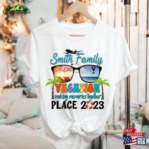 Personalized Family Vacation Shirts Making Memories Together Custom Your Destination 2023 T-Shirt Classic