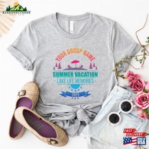 Personalized Lake Life Memories T Shirt Family Vacation Shirt Custom Summer Classic Unisex 4