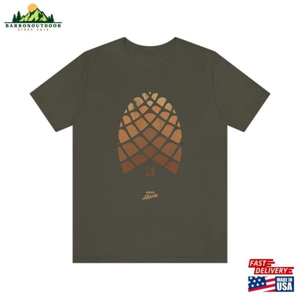 Pine Bud Tree Forest Camping T-Shirt Classic