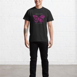 Pink Butterfly Design Classic T Shirt Unisex Sweatshirt 3