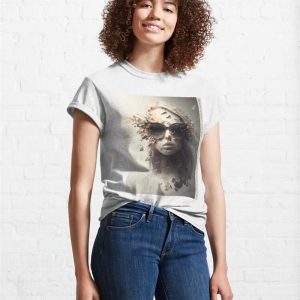 Portrait Of A Woman Reflections On The Broken Self Classic T Shirt 4