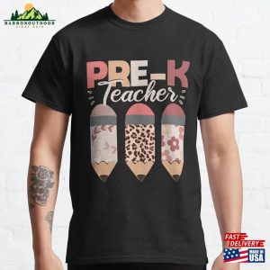 Pre K Teacher Boho Teaching Back To School Class Classic T-Shirt Hoodie