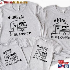 Queen Of The Camper T-Shirt Custom Family Camping Shirts Buddie Classic Hoodie