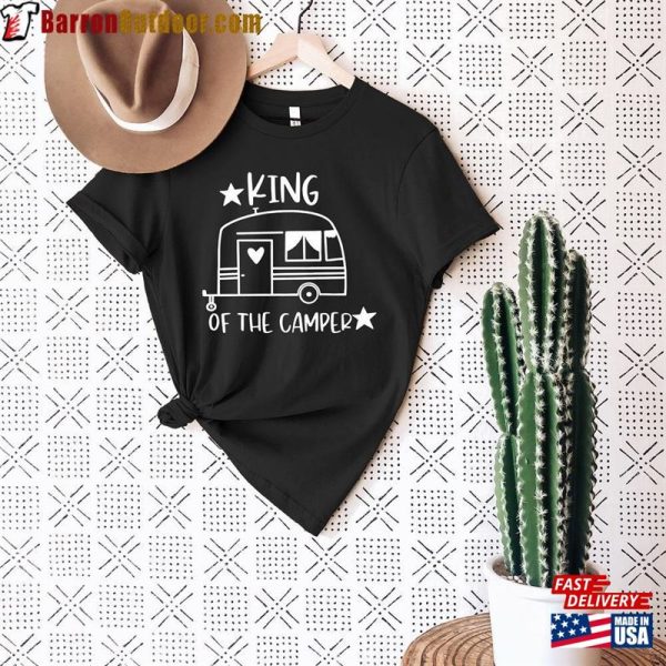 Queen Of The Camper T-Shirt Custom Family Camping Shirts Buddie Classic Hoodie