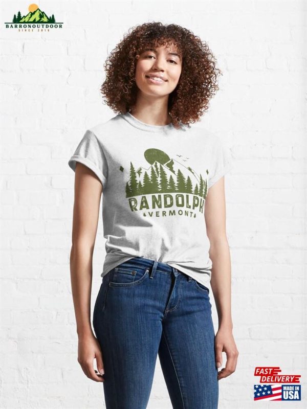 Randolph Vermont Mountain Souvenir Classic T-Shirt Sweatshirt Hoodie