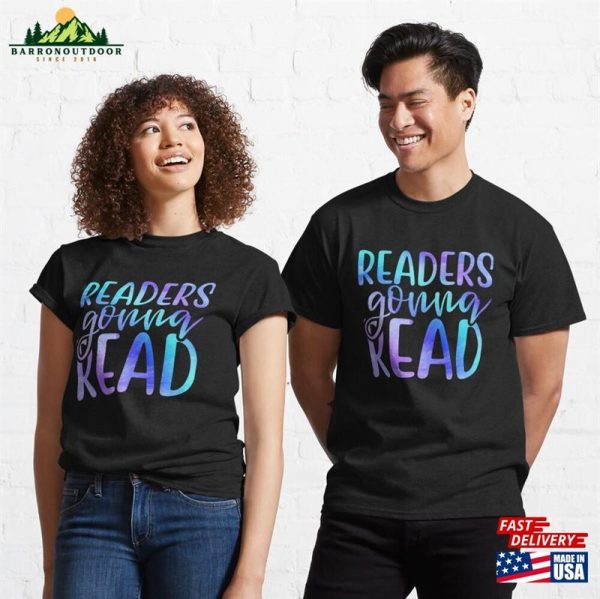 Readers Gonna Read Purple_Blue Classic T-Shirt Hoodie