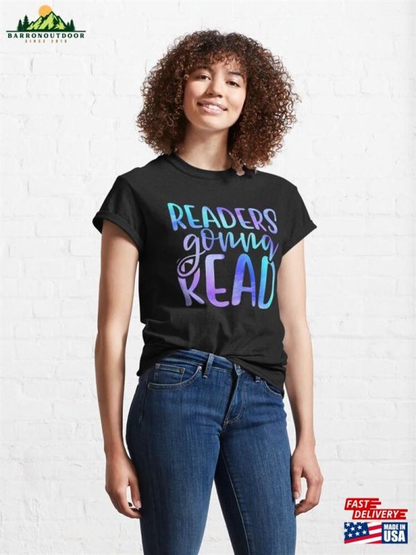 Readers Gonna Read Purple_Blue Classic T-Shirt Hoodie