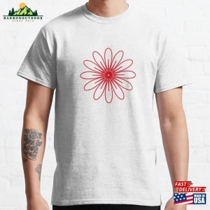 Red Flower Classic T-Shirt Hoodie Sweatshirt