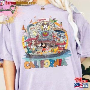 Retro Disney California Adventure Shirt Comfort Colors Midway Mania Sweatshirt Classic