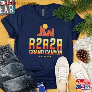 Rim To Shirt Grand Canyon National Park R2r2r Arizona Camping Hiking Travel T Shirt Classic 3