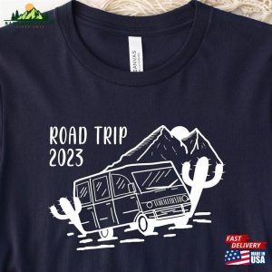 Road Trip 2023 T-Shirt Camping Shirt Camper Van Life Classic